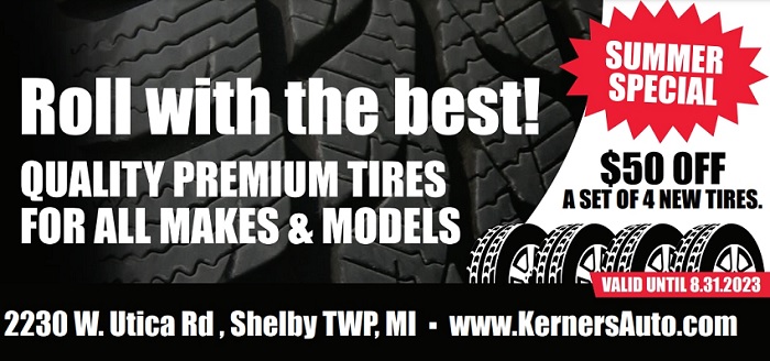 Kerner's Summer Tire Sale | Kerner's Auto Service